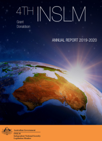 INSLM AR 2019-20 cover